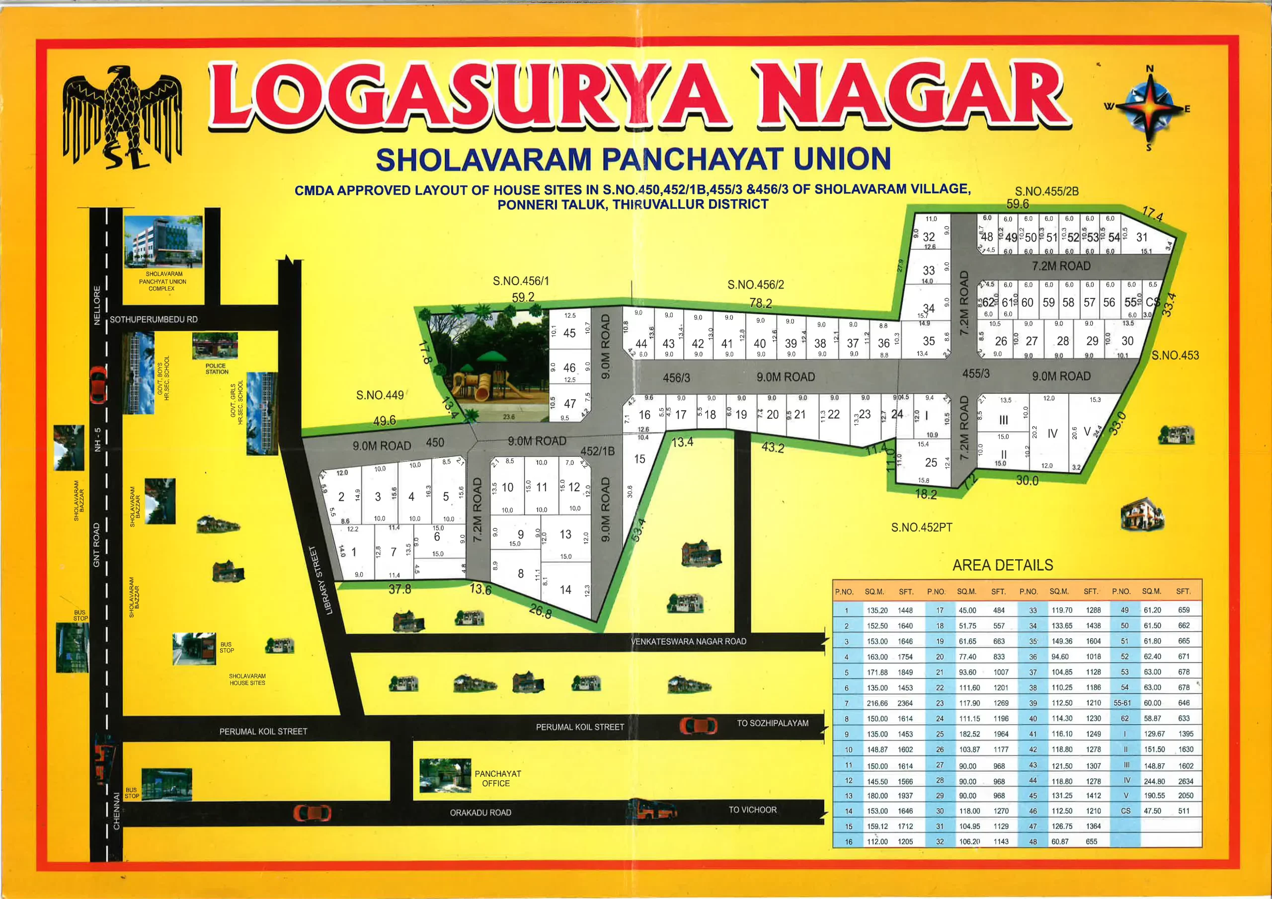 Logasurya Nagar (2012) , Sholavaram plot